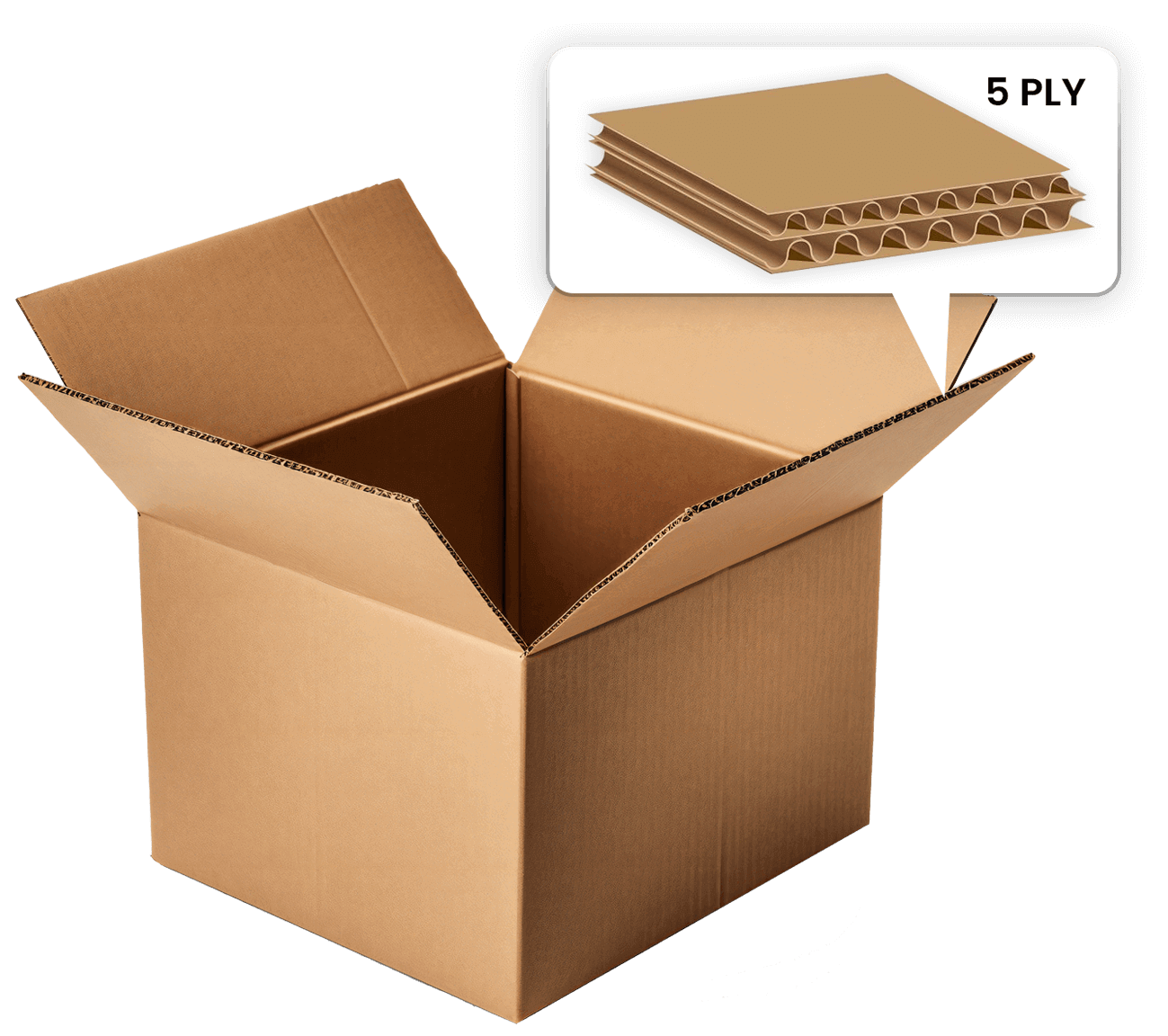 5/7 Ply Heavy Duty Corrugated Box Manufacturer in Gandhinagar